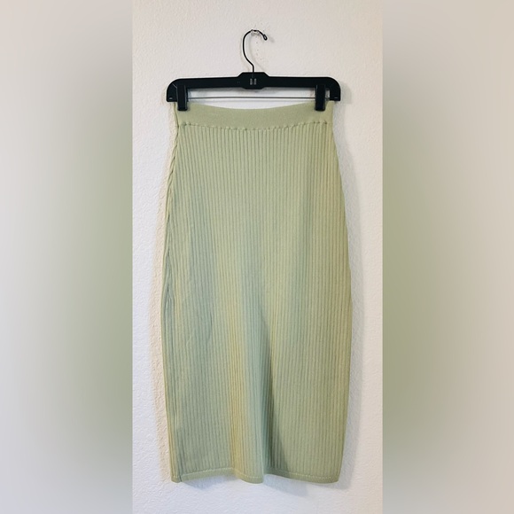 Free People Skyline Ribbed Skirt - Picture 3 of 5